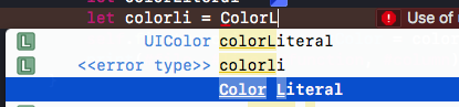 xcode_color_literal
